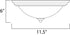 Maxim Essentials-584x Essentials 1 Light Flush Mount Model: 5840FTBK