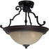Maxim Essentials-584x Essentials 2 Light Semi Flush Mount Model: 5843MROI