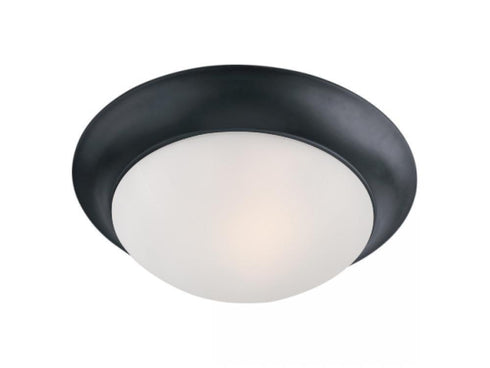 Maxim Essentials-585x Essentials 1 Light Flush Mount Model: 5850FTBK