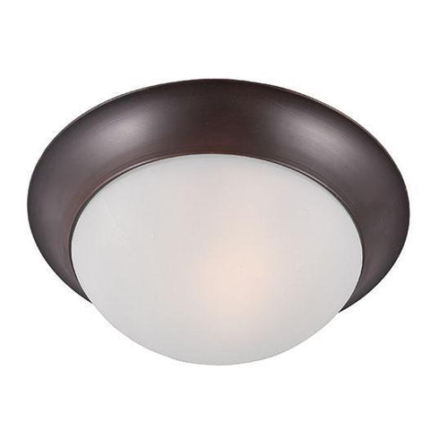 Maxim Essentials-585x Essentials 1 Light Flush Mount Model: 5850MRSN