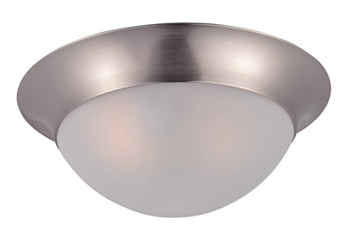 Maxim Essentials-585x Essentials 1 Light Flush Mount Model: 5850MRSN