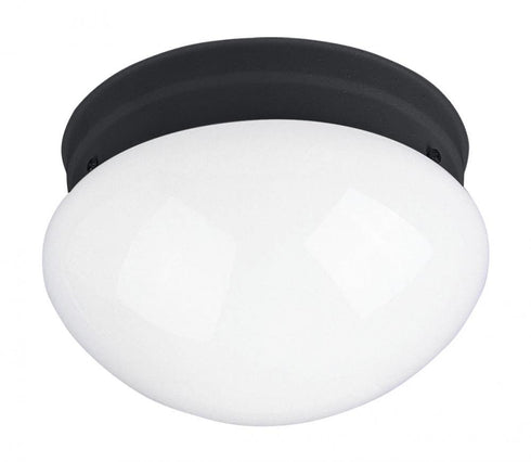 Maxim Essentials-588x Essentials 1 Light Flush Mount Model: 5880WTBK