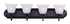 Maxim Essentials-801x Essentials 4 Light Bath Vanity Model: 8014FTOI