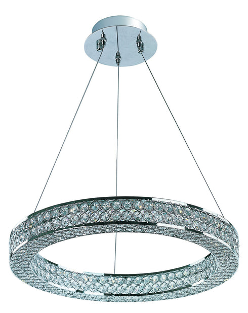 Maxim Eternity LED Eternity 20 Inch LED Pendant Model: 39772BCPC