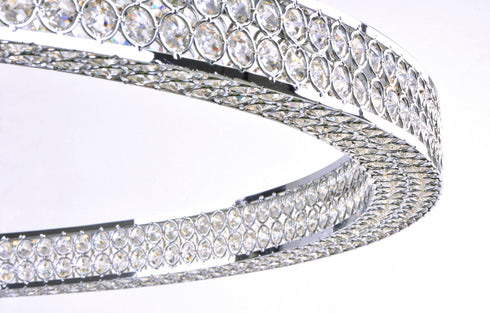 Maxim Eternity LED Eternity 2 Tier LED Pendant Model: 39777BCPC