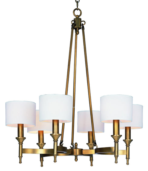 Maxim Fairmont Single Tier Chandelier Model: 22375OMNAB