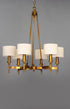 Maxim Fairmont Single Tier Chandelier Model: 22375OMNAB
