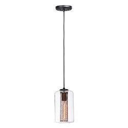 Maxim Firefly Single Pendant Model: 10088CLBKSBR