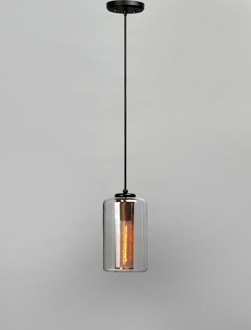 Maxim Firefly Single Pendant Model: 10088CLBKSBR