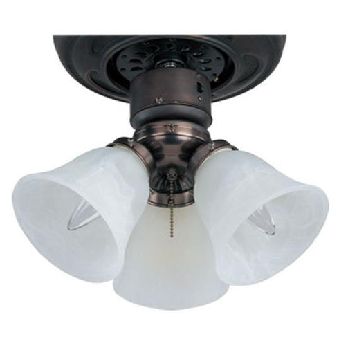 Maxim FKT207OI 3-Light Ceiling Fan Light Kit with Wattage Limiter