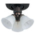 Maxim FKT207OI 3-Light Ceiling Fan Light Kit with Wattage Limiter