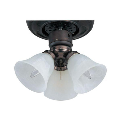 Maxim FKT207OI 3-Light Ceiling Fan Light Kit with Wattage Limiter