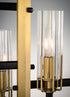 Maxim Flambeau 3 Light Chandelier Model: 16113CLBKAB