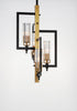 Maxim Flambeau 4 Light Chandelier Model: 16114CLBKAB
