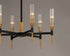 Maxim Flambeau Chandelier Model: 16125CLBKAB