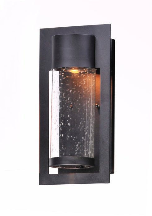 Maxim Focus LED 1 Light Round Outdoor Wall Model: 55892BGBK