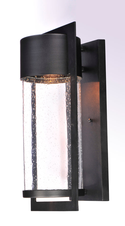 Maxim Focus LED 1 Light Round Outdoor Wall Model: 55894BGBK
