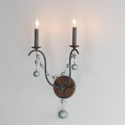 Maxim Formosa Wall Sconce Model: 20482GN