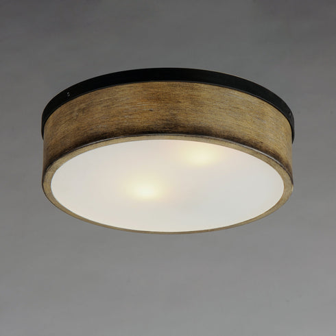 Maxim Franklin 2 Light Flush Mount Model: 14440DWBK
