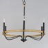 Maxim Franklin 6 Light Chandelier Model: 14446DWBK