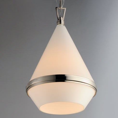 Maxim Giza 11.25 Inch 1 Light Pendant Model: 10374WTSBR