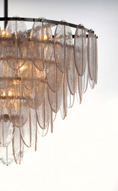 Maxim Glacier Chandelier Model: 30737CLWTPC