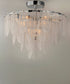 Maxim Glacier Flush Mount Model: 30730CLWTPC