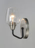 Maxim Goblet 1 Light Wall Sconce Model: 26121CLBZAB