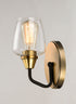 Maxim Goblet 1 Light Wall Sconce Model: 26121CLBZAB