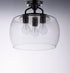 Maxim Goblet 3 Light Semi Flush Mount Model: 26130CLBZAB