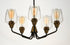 Maxim Goblet 5 Light Chandelier Model: 26125CLBZAB