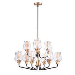 Maxim Goblet 9 Light Chandelier Model: 26127CLBZAB