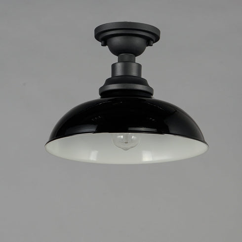 Maxim Granville 1 Light Flush Mount Model: 35110GBBK