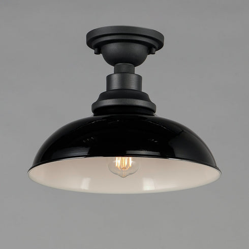 Maxim Granville 1 Light Flush Mount Model: 35110GBBK