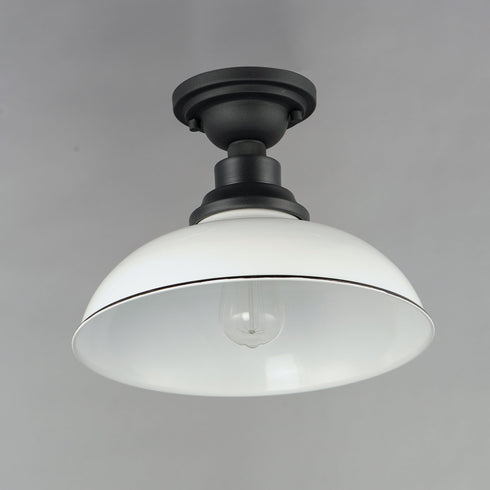 Maxim Granville 1 Light Flush Mount Model: 35110GBBK