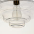 Maxim Harbor 1 Light Flush Mount Model: 11120CLBK