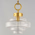 Maxim Harbor 1 Light Pendant Model: 11122CLBK