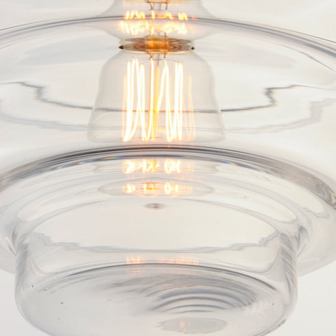 Maxim Harbor 1 Light Pendant Model: 11122CLBK