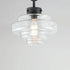 Maxim Harbor 1 Light Pendant Model: 11122CLBK
