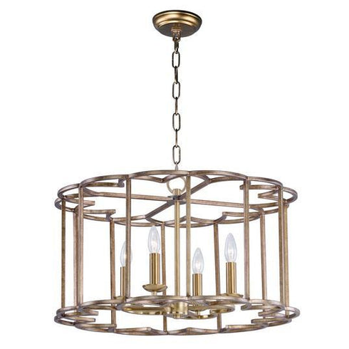 Maxim Helix Single Tier Chandelier Model: 24736BZF