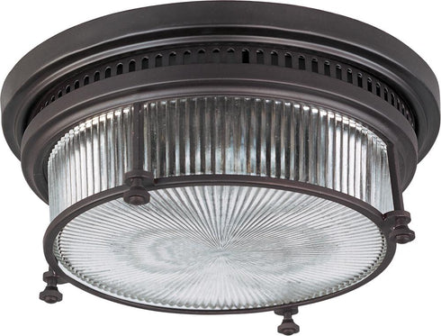 Maxim Hi Bay 2 Light Flush Mount Model: 25000CLBZ