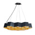 Maxim Honeycomb 10 Light LED Chandelier Model: 30338BKGLD