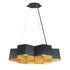 Maxim Honeycomb 7 Light LED Chandelier Model: 30337BKGLD