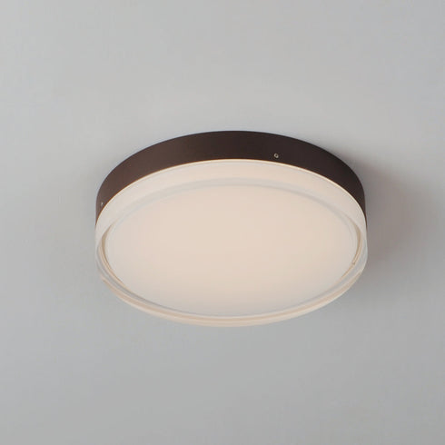 Maxim Illuminaire II 11"rd 20 Watt LED Flush Mt Model: 57684CLFTBZ