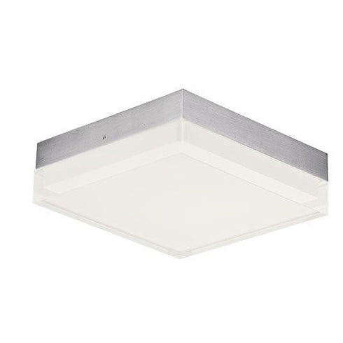 Maxim Illuminaire II 6.5"sq LED Flush Mount 3000k Model: 57687CLFTSN