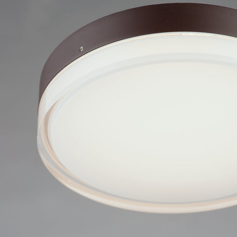 Maxim Illuminaire II 7"rd LED Flush Mount 3000k Model: 57682CLFTBZ