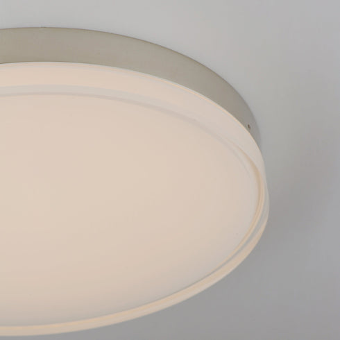Maxim Illuminaire II 9"rd 18 Watt LED Flush Mt Model: 57683CLFTBZ