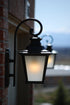 Maxim Knoxville LED E26 Knoxville LED 1 Light Outdoor Wall Lantern Model: 55627FSBZ