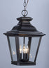 Maxim Knoxville Outdoor Hanging Lantern Model: 1139CLBZ