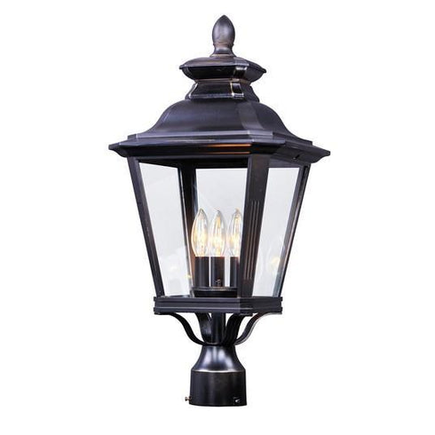 Maxim Knoxville Outdoor Pol Post Mount Model: 1131CLBZ